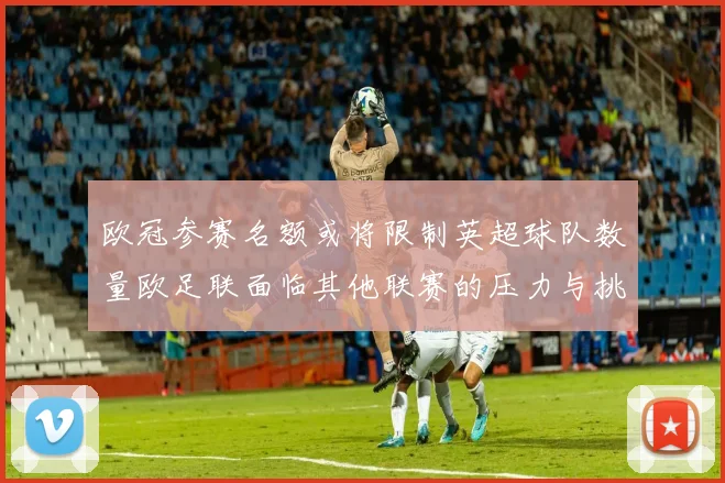 欧冠参赛名额或将限制英超球队数量欧足联面临其他联赛的压力与挑战